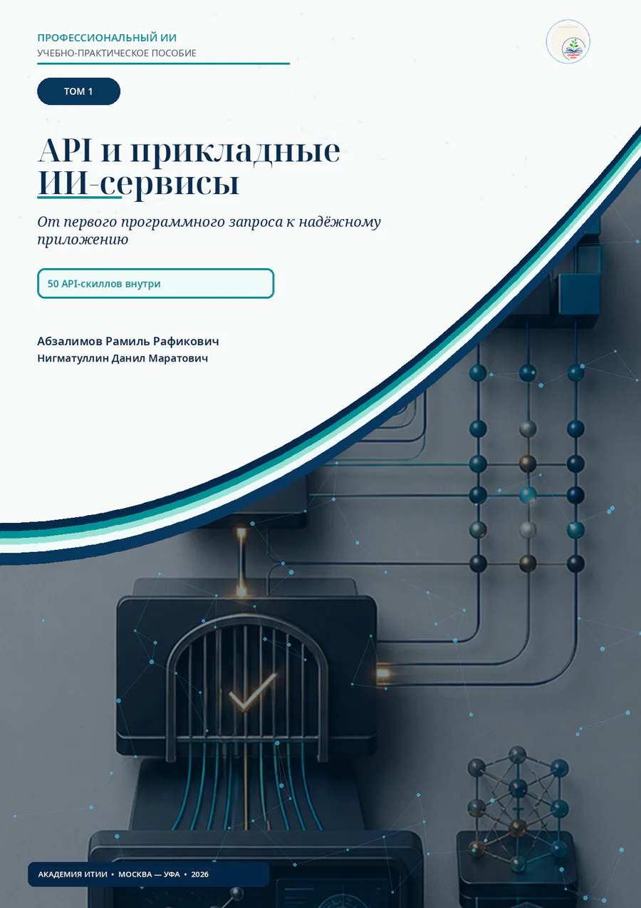 Профессиональный ИИ. API и прикладные ИИ-сервисы