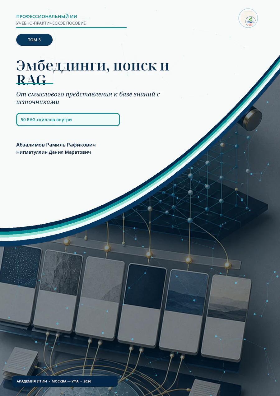 Профессиональный ИИ. Эмбеддинги, поиск и RAG