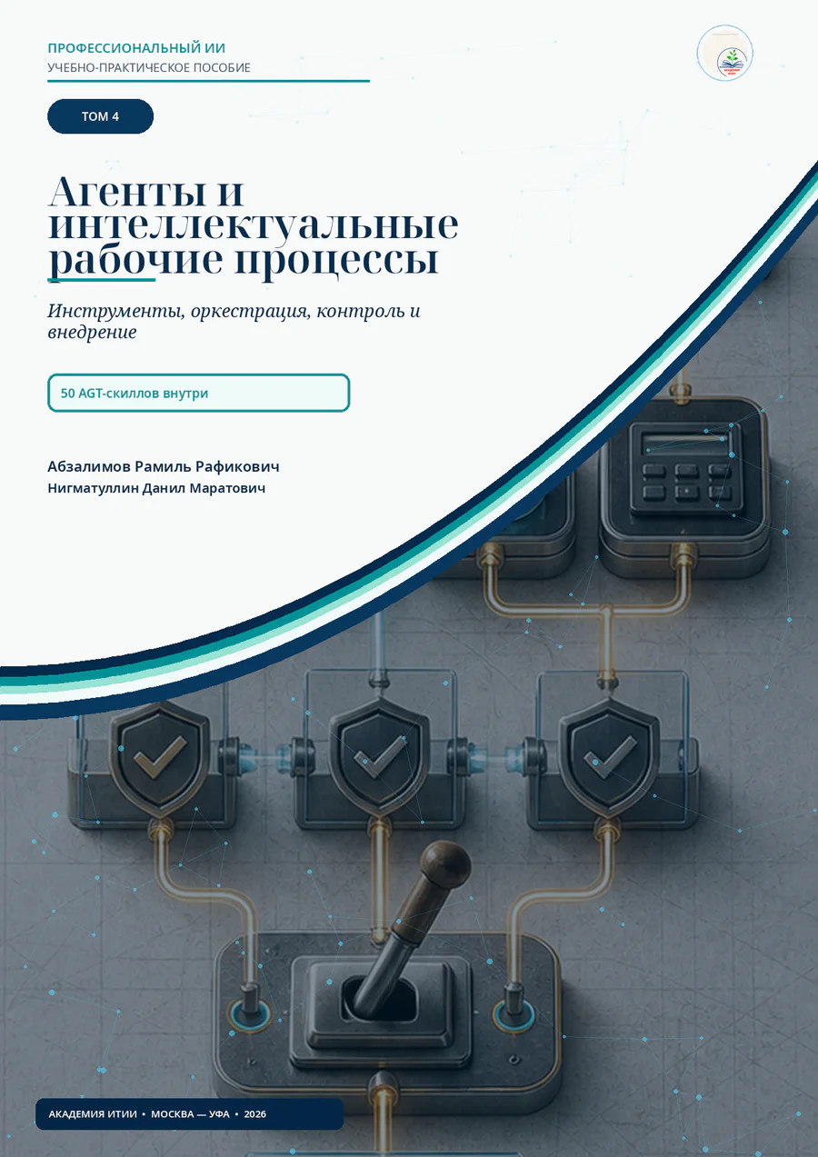Профессиональный ИИ. Агенты и интеллектуальные рабочие процессы