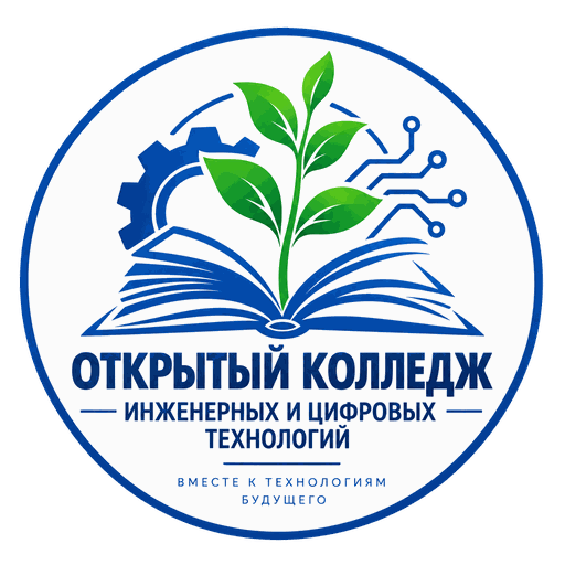 Логотип Открытого колледжа инженерных и цифровых технологий